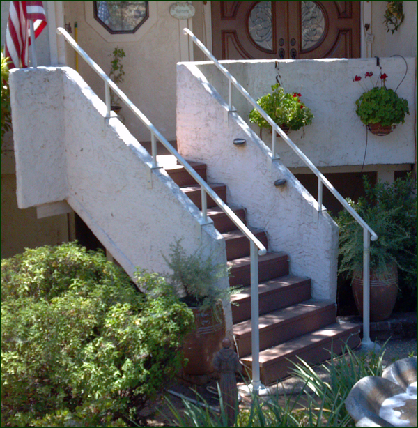 Wrought Iron Hand Railing - Stockton